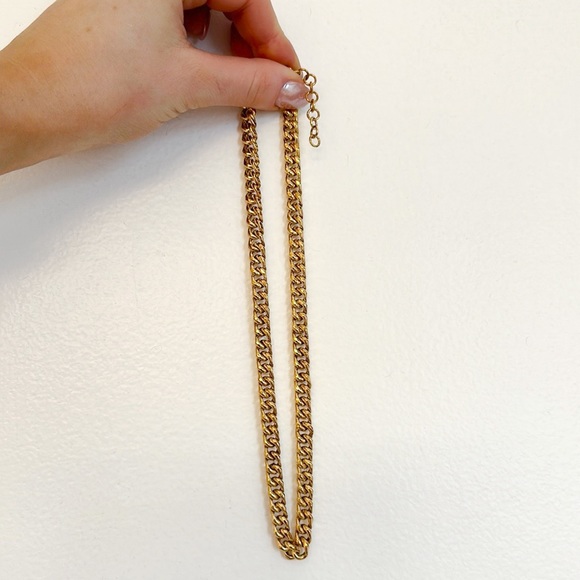 Gold plated cuban chain - Picture 2 of 3